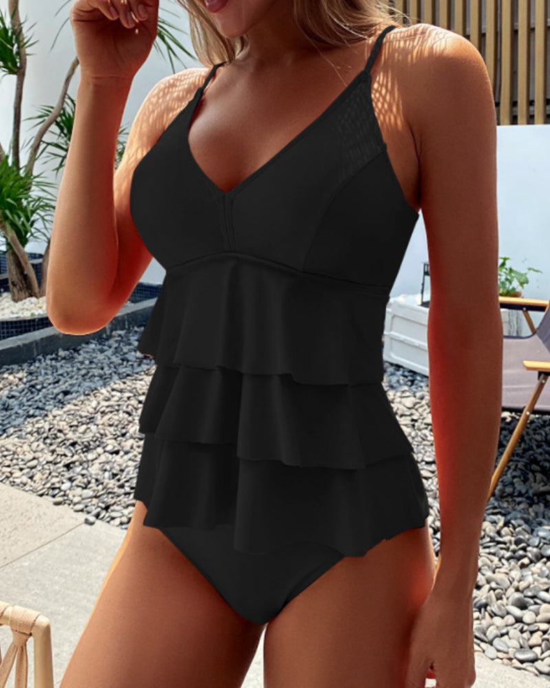 Julina | Overfaldet tankini